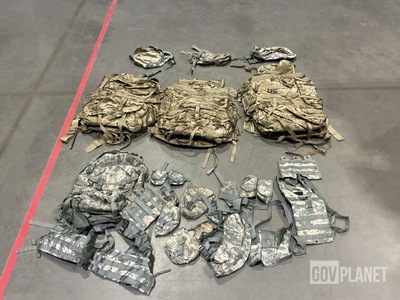 (97) Waist Packs, (8) Rifleman Sets, (4) Rucksacks & (5) Field Packs