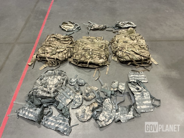 (97) Waist Packs, (8) Rifleman Sets, (4) Rucksacks & (5) Field Packs