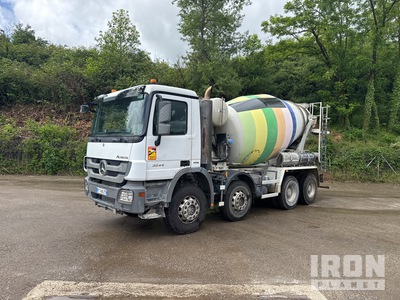 2011 Mercedes-Benz Actros 3244 8x4 Twin-Steer Camion hormigonera