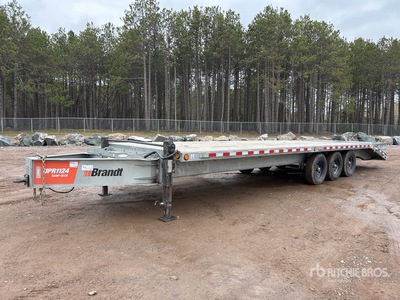 2023 Brandt 4356 kg 30 ft Tri/A Equipment Trailer