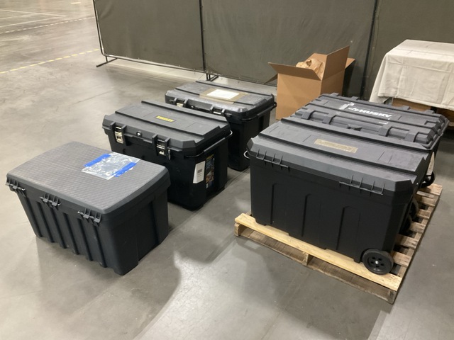 (5) Assorted Storage Cases
