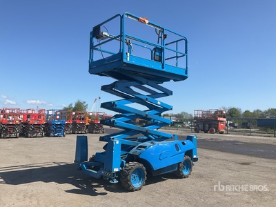 2014 Haulotte Compact 12 DX 4x4 Diesel Scissor Lift