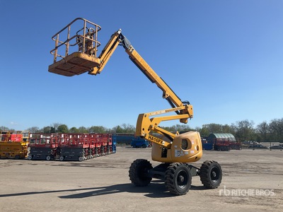 2013 Haulotte HA16PX 4WD Diesel ブームリフト