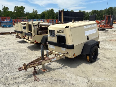 1998 Ingersoll Rand 185 cfm Mobile Air Compressor (Inoperable)