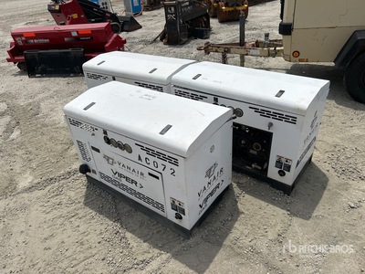 Quantity of (3) Vanair VIPER G80 Skid-Mounted Air Compressor (Inoperable)