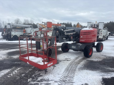 2016 Skyjack SJ46AJ 4WD Dual Fuel Articulating Boom Lift