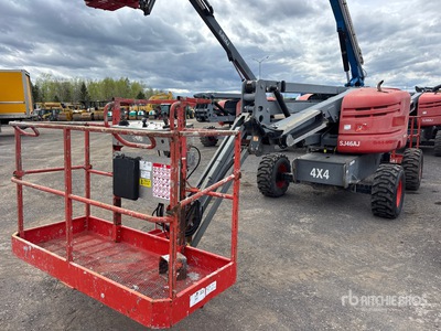 2016 Skyjack SJ46AJ 4WD Dual Fuel Articulating Boom Lift