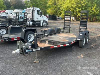 2021 MMDI 10 ft T/A Equipment Trailer
