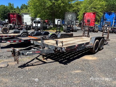 2014 18 ft T/A Apparatuur aanhangwagen