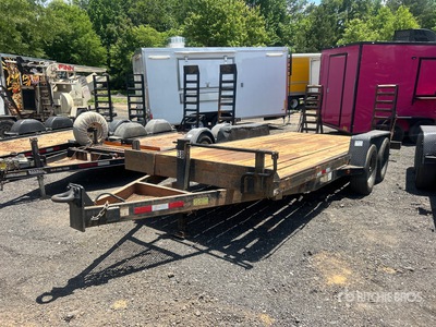 2018 A&F 18 ft T/A Apparatuur aanhangwagen