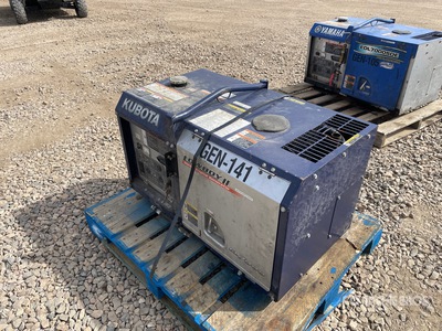 Kubota GL7000 6.5 kW Skid-Mounted Generador