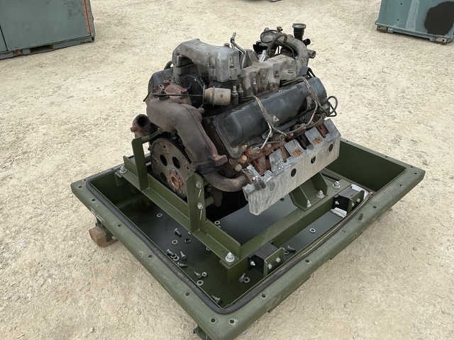 57K6185 6.5L Diesel Engine w/Shipping Container - Fits HMMWV