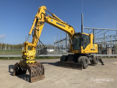 2011 Komatsu PW180-7EO Wheel Material Handler
