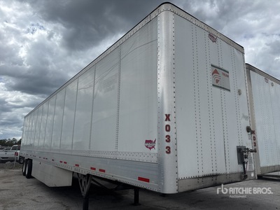 2021 Wabash DVHDHPC 53 ft x 102 in T/A Van Trailer