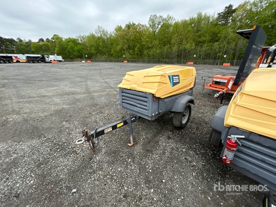 2018 Atlas Copco XAS 185 KD7 T4F 185 cfm Mobile Air Compressor