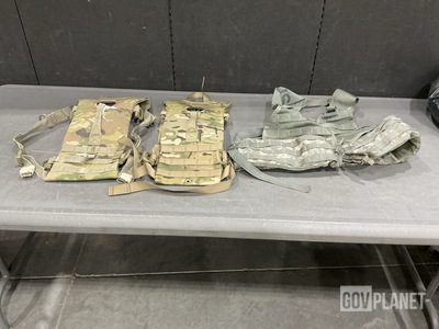 (13) Fighting Load Carriers, (22) Hydration System Carriers & Assorted Items
