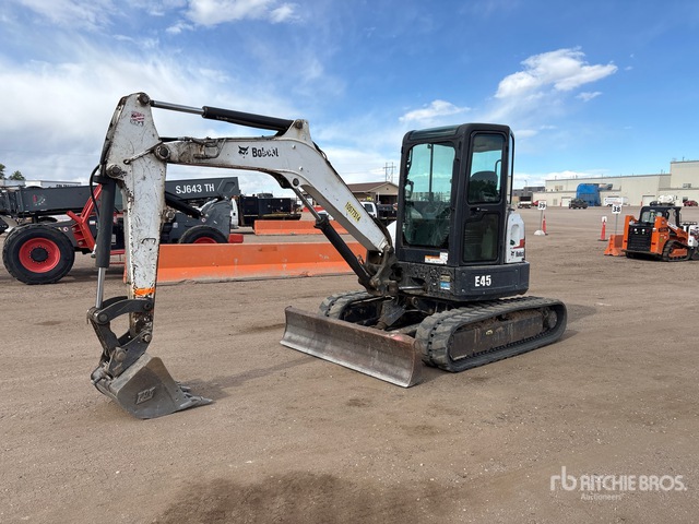 2017 Bobcat E45 Mini Excavator