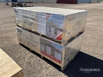 2026 SDL4230TGMS 42 Ft x 30 Ft Triple Garage Metal Shed (Unused)