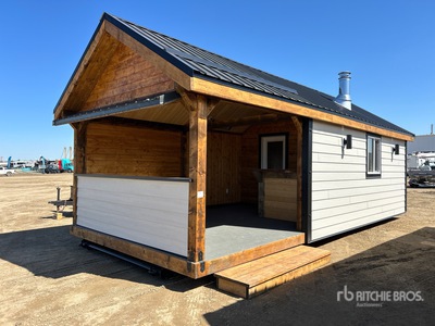 30 ft x 12 ft Skid-Mounted Cabin  هيكل محمول