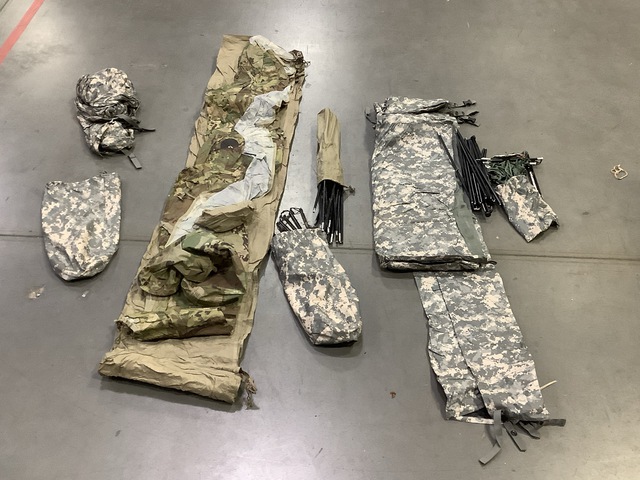 (11) Litefighter Tents & (9) ICS Improved Shelters