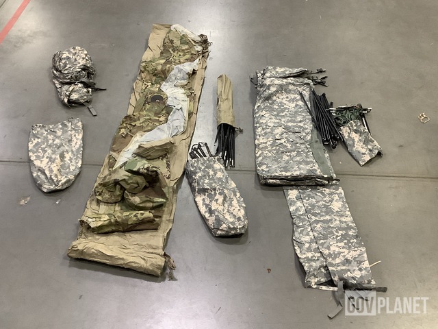 (11) Litefighter Tents & (9) ICS Improved Shelters