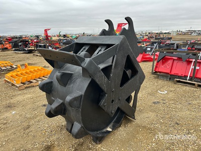 30 in Q/C Excavator Compaction Wheel