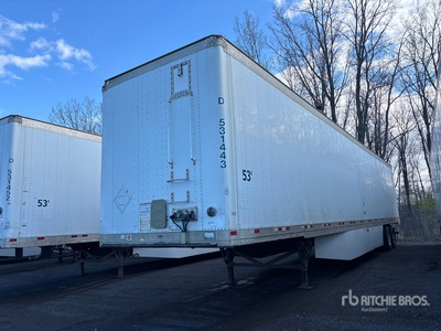 2014 Great Dane 53 ft x 102 in T/A Van Trailer