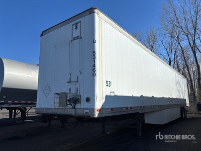 2014 Great Dane CS113 53 ft T/A Van Trailer