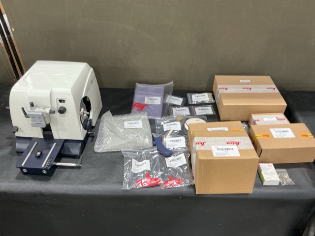 (4) Leica RM 2235 Rotary Microtomes