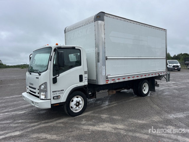 2021 Isuzu NPR HD 4x2 Moving Van Truck