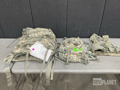 (46) Fighting Load Carriers, (10) Assault Packs & Assorted Items