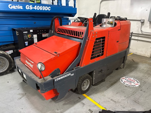 Power Boss Commander T82 Ride-On Floor Scrubber