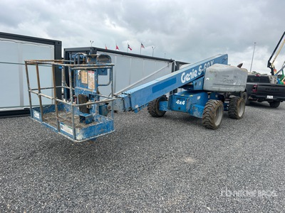2011 Genie S-60X 4WD Diesel Telescopic Boom Lift