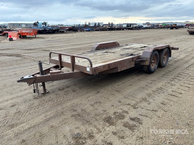 16 ft T/A Flatbed Trailer