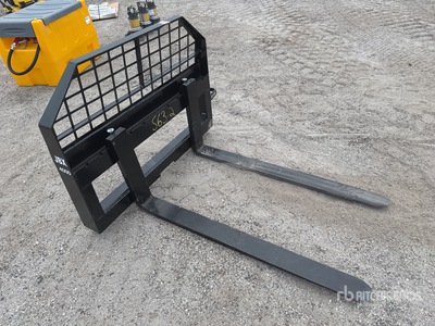 JBX 4000 48 in Skid Steer Forks (Unused)