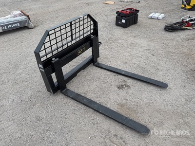 JBX 4000 48 in Skid Steer Forks (Unused)