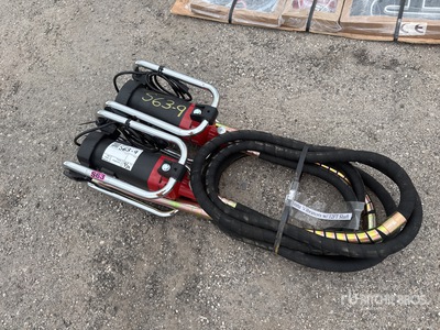 Quantity of (2) Mustang CV3500 Concrete Vibrator (Unused)