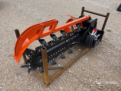 2026 GIYI D39 39 in Mini Skid Steer Trencher (Unused)
