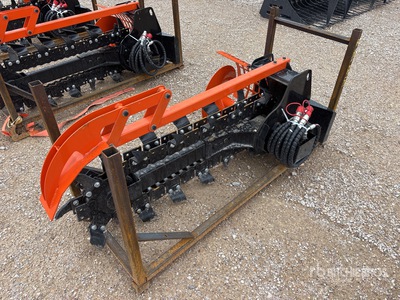 2026 GIYI D39 39 in Mini Skid Steer Trencher (Unused)