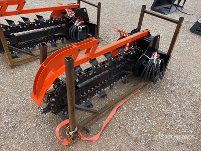2026 GIYI D39 39 in Mini Skid Steer Trencher (Unused)