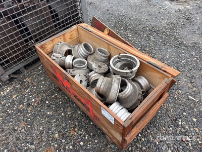 Crate of Miscellaneous Tube Fittings