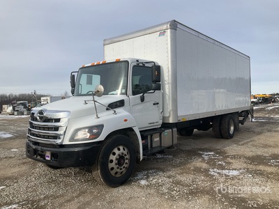 2020 Hino 268 4x2 Van Truck (Inoperable)