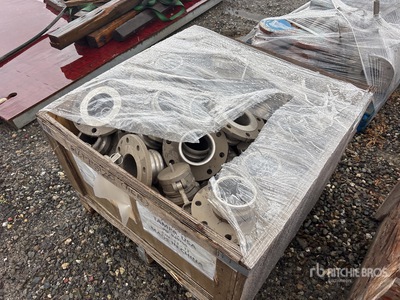 Crate of pipe fittings