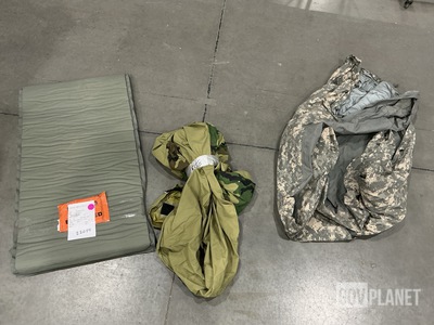 (35) Self-Inflating Sleeping Mats, (47) Bivy Covers & Assorted Items
