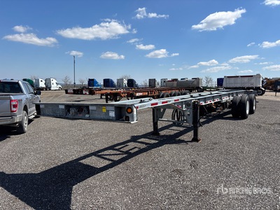 2018 ITD Industries 53 ft T/A Extendable Container aanhangwagen