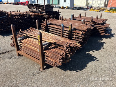 Quantity of (5) Crates of Threaded Rods