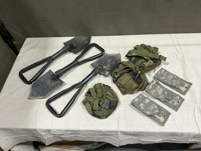 (37) Canteen Pouches, (247) M4 Two Mag Pouches & Assorted Items