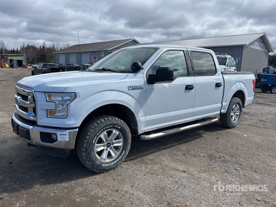 2015 Ford F-150 XL 4x4 Crew Cab Pickup
