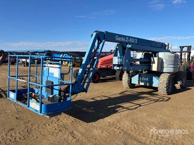 2000 Genie Z-60/34 4WD Gasoline Articulating Boom Lift