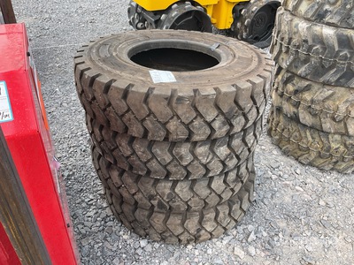 Quantity of (4) 8.25-15 Lote de Llantas para Montacargas (Sin Usar) / Tires - Fits Forklift